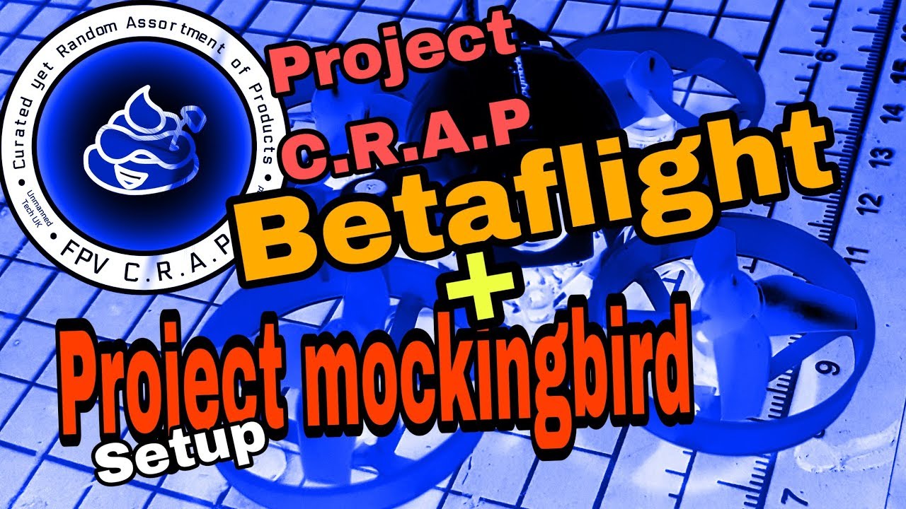 Betaflight & Project Mockingbird brushless 1s whoop setup