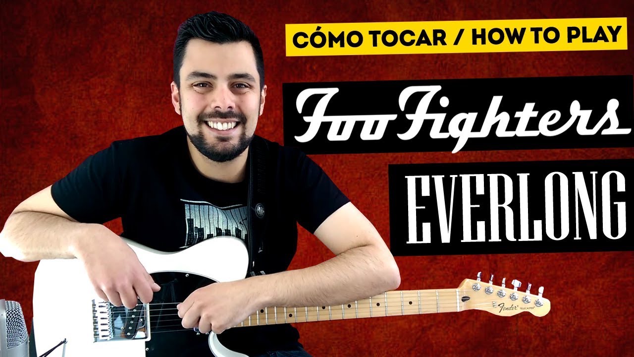 Cómo tocar EVERLONG FOO FIGHTERS Tutorial Guitarra Tablatura | Marcos García