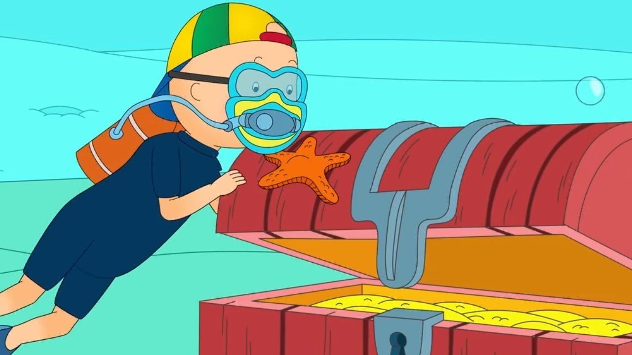 Caillou im Aquarium | Die Neuen Abenteuer von Caillou | Caillou auf Deutsch