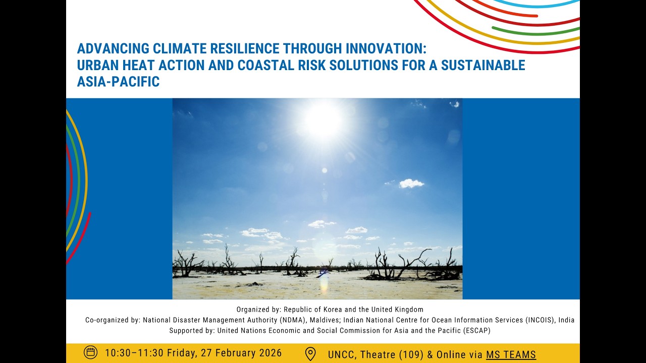 Advancing Climate Resilience Through Innovation: Urban Heat Action and Coastal Risk Solutions