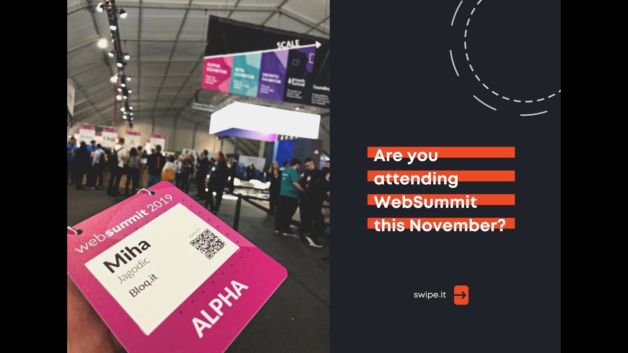 Find our Stand at WebSummit Lisbon 2021 | Bloq.it