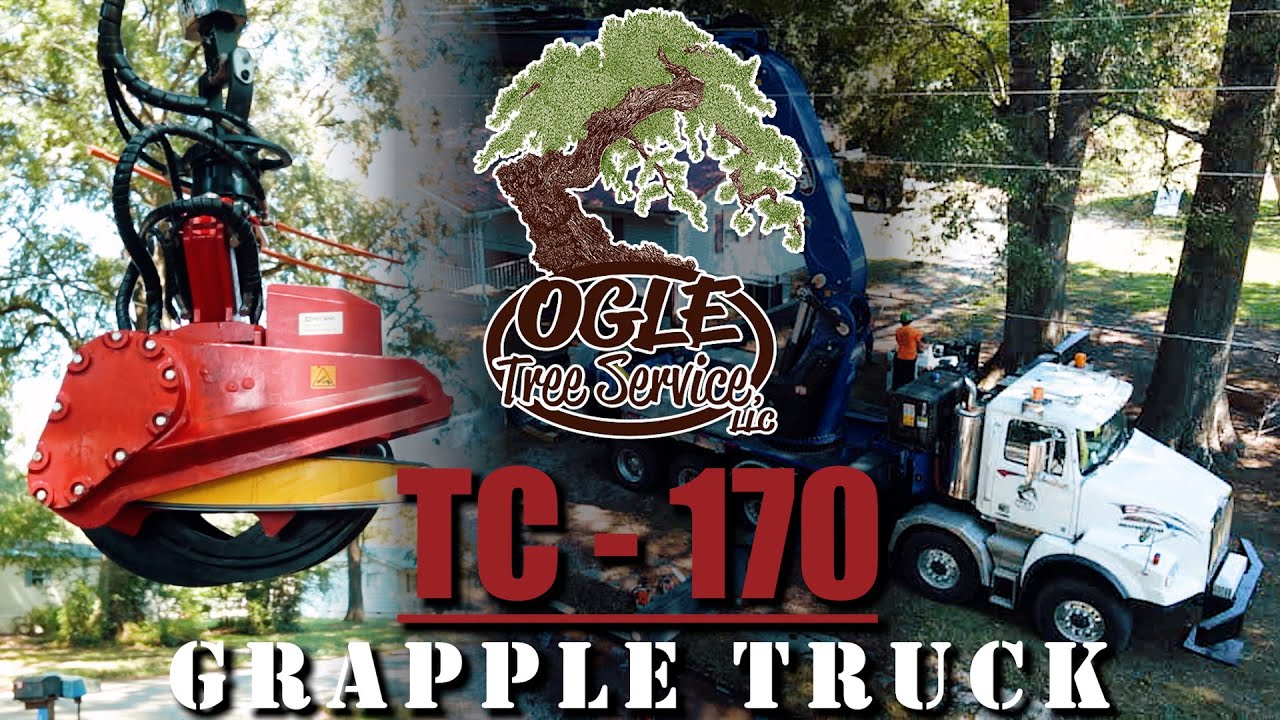 The TC - 170 Grapple Truck | Ogle Tree Service, Fayetteville, Tennessee