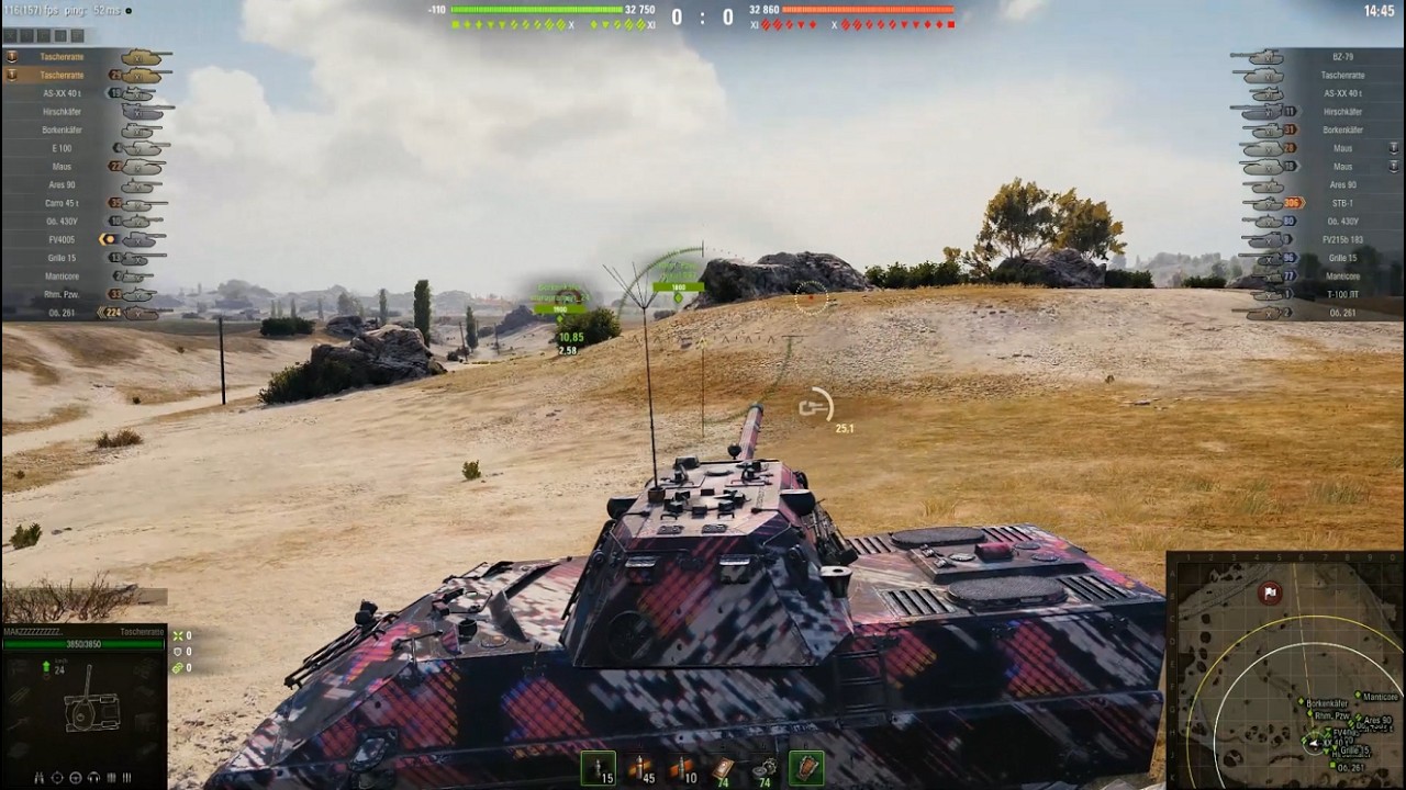 Taschenratte, VK 100.01 (P) та VK 45.03 чудово показові бої з чудовим настроєм!