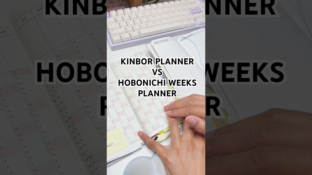 Недели Кинбор против Хобоничи #хобоничи #кинборпланнер #планировщикаддикт #сообществопланировщико...