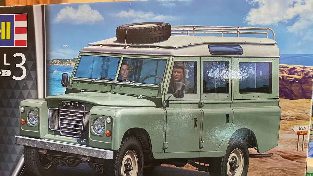Revell Land Rover and amt 72 Chevy racers wedge ramp truck.