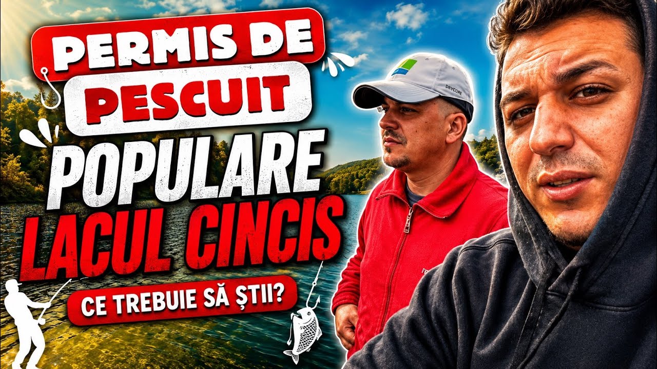 Despre permisul de pescuit și popularea Lacului Cinciș! 🎣 Informații ProPescar