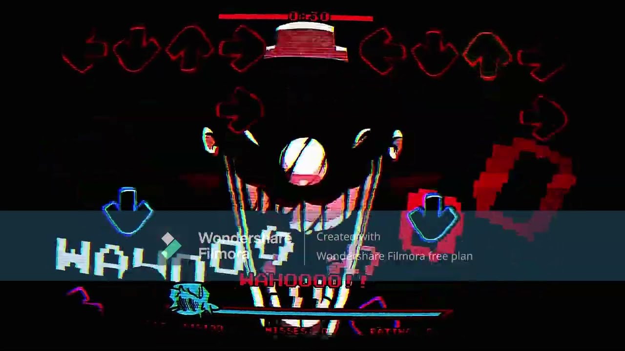 FNF Powerdown v2 but ROcketta remade mx's voice low pitch