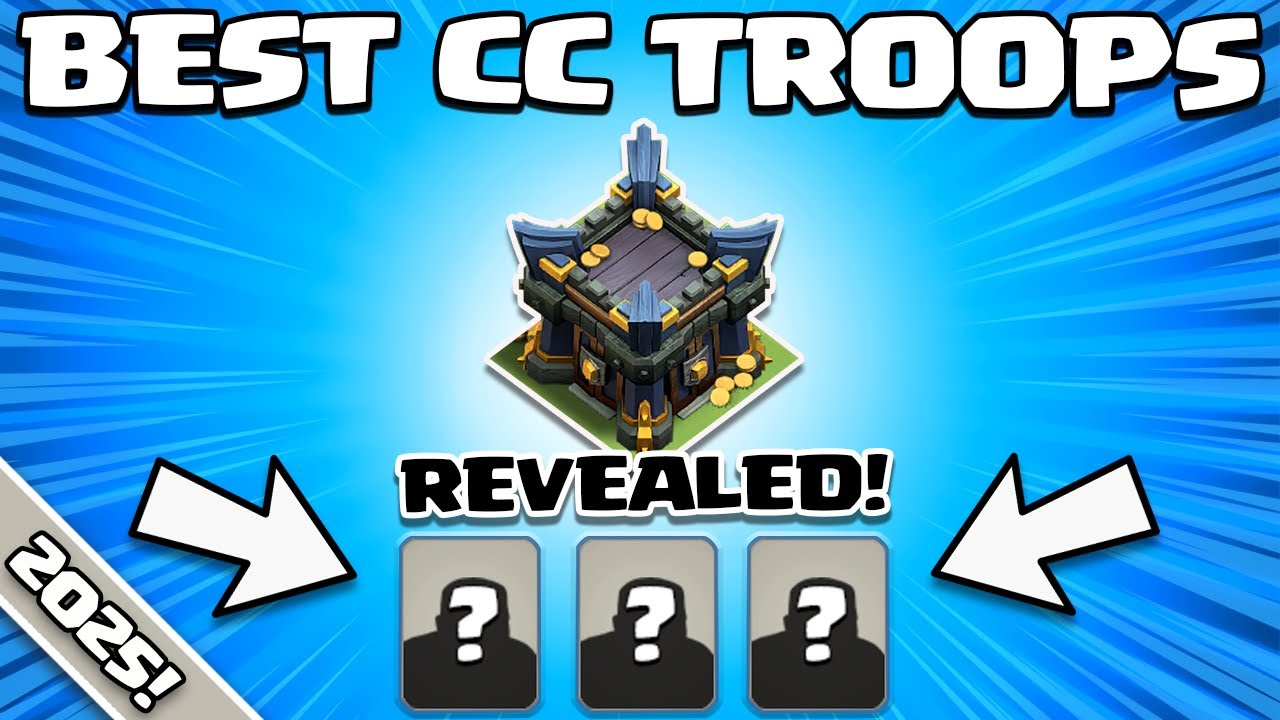 BEST Clan Castle Troops to DEFEND your base in 2025!!! TH17 Best CC Troops (Clash of Clans)