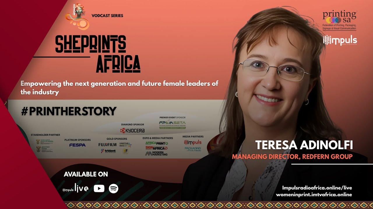 Women in Print & Leadership with Teresa Adinolfi – Managing Director, Redfern Group