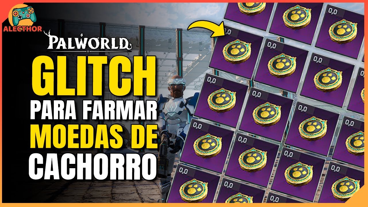 Como farmar 48k de MOEDA DE CACHORRO em 1 Hora com Glitch - Palworld