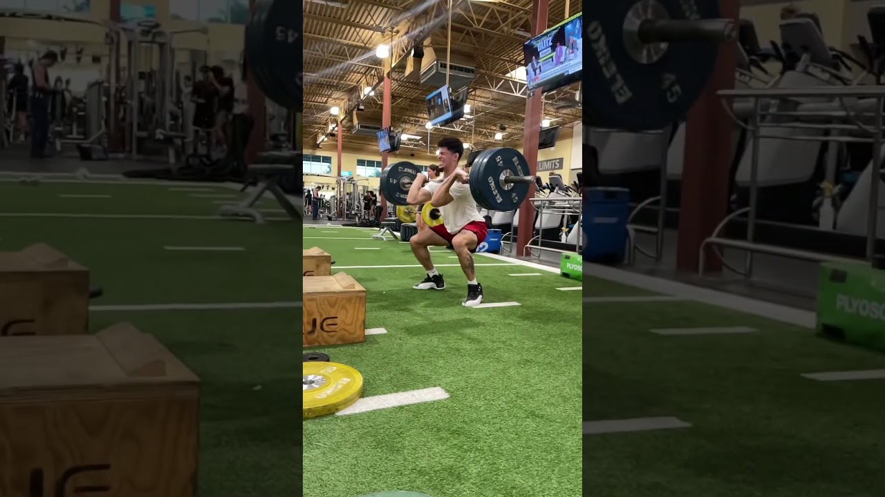 315 lbs/143 kg Power Clean