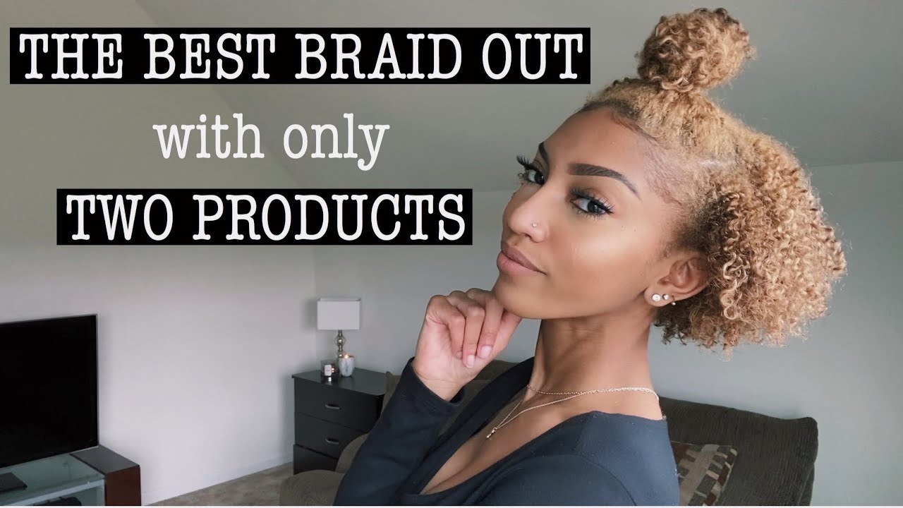 WASH DAY ROUTINE + BRAID OUT TUTORIAL
