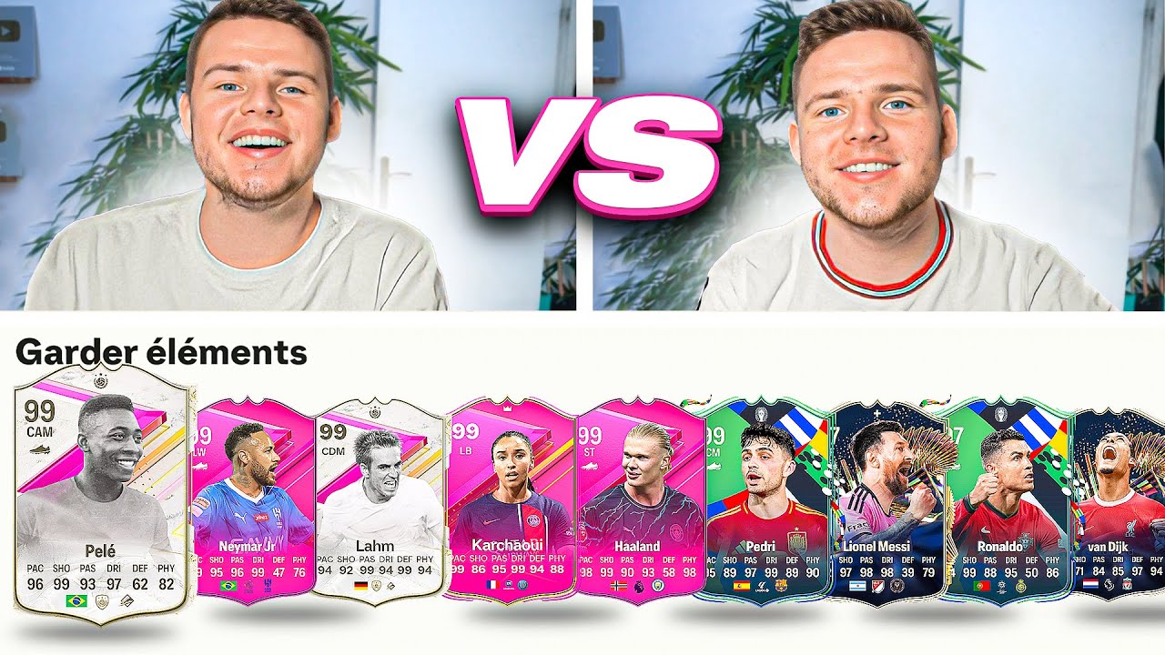 99 ENFIN!!! 😍🏆- On S'AFFRONTE dans ce DUEL PACK OPENING BINGO FUTTIES #5 ! FC 24 Ultimate Team