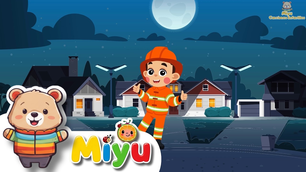 🐝🔴🟢 ¡Canciones Infantiles Super Divertidas! Aprende con la Rana, el Bombero y los Colores | Miyu