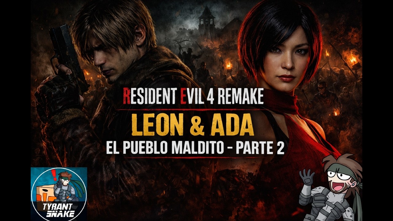 RE Engine Resident Evil 4 Remake | Historia Cronológica Leon & Ada #2 – El pueblo maldito🔥