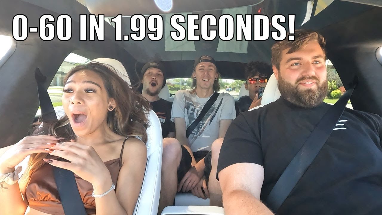 РЕАКЦИЯ НА ЗАПУСК TESLA MODEL S PLAID! *Смешно* (Эпизод 2)