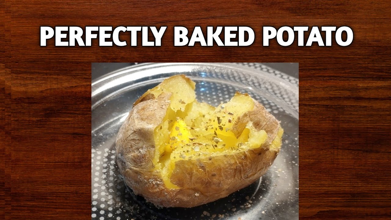 Perfectly baked potato 