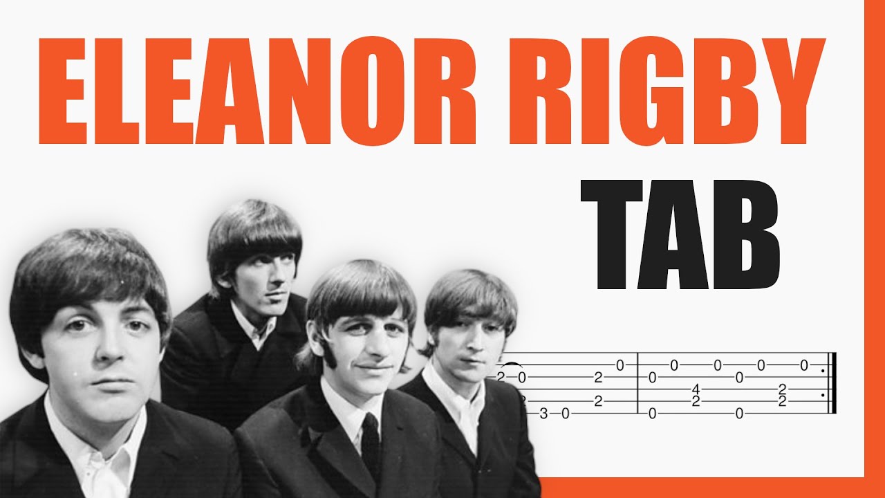 Eleanor Rigby - The Beatles | TAB Fingerstyle for Guitar