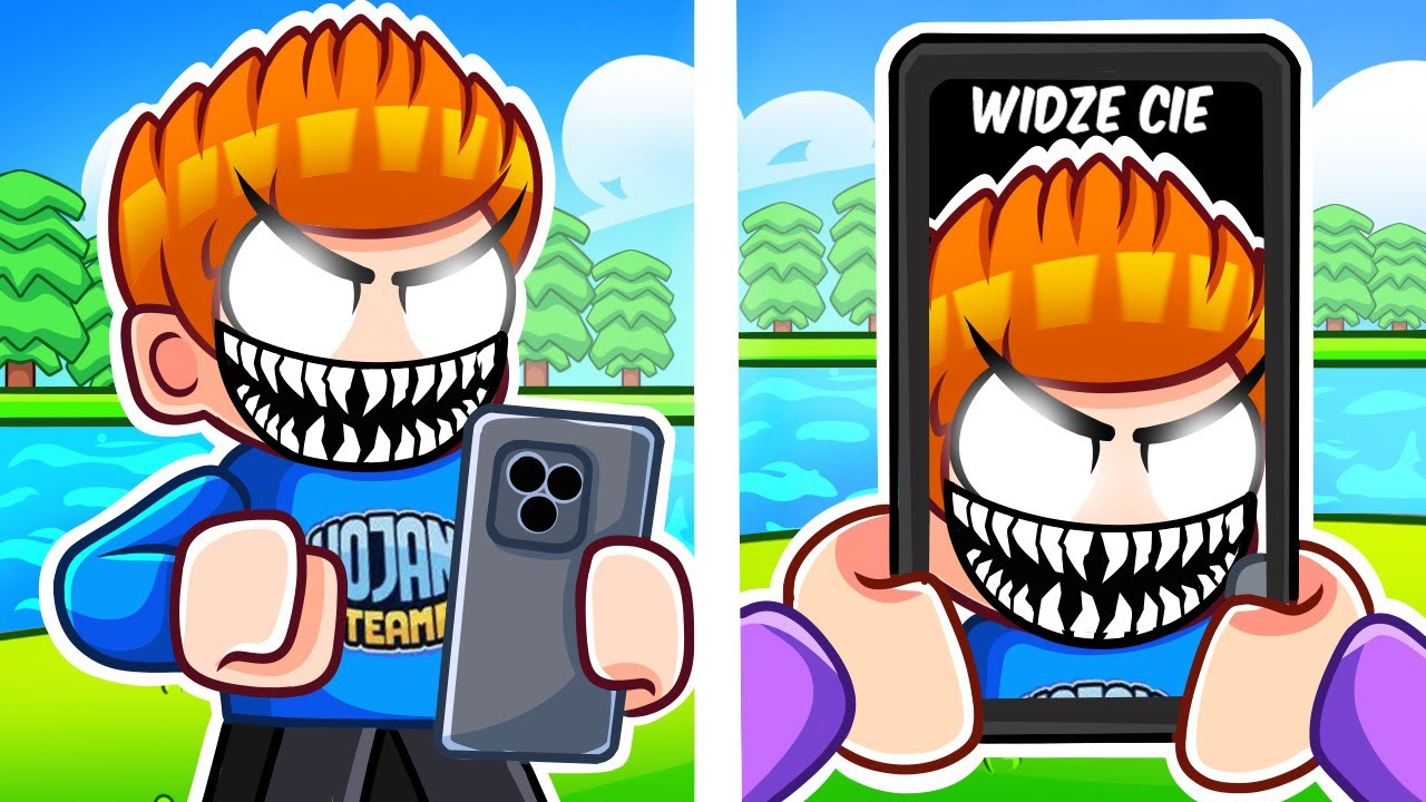 PRETENDING TO BE A SCARY CHARACTER on SNAPCHAT in Roblox!