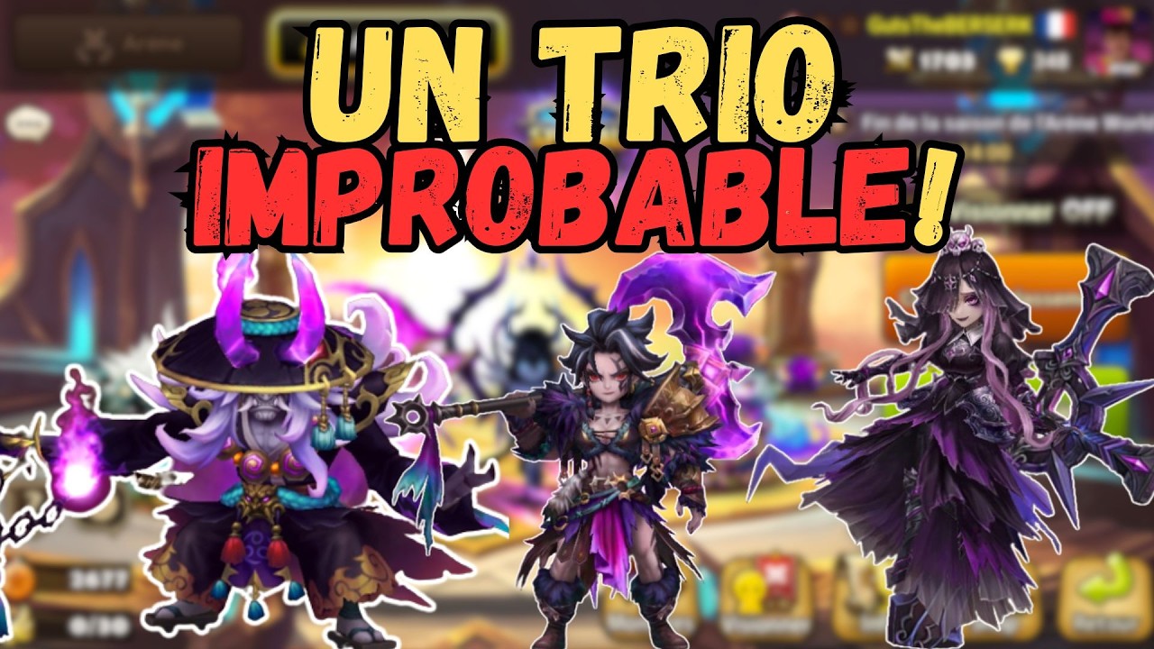 Je n'aurai jamais pensé que Sigrid soit forte avec Velaska ! SUMMONERS WAR