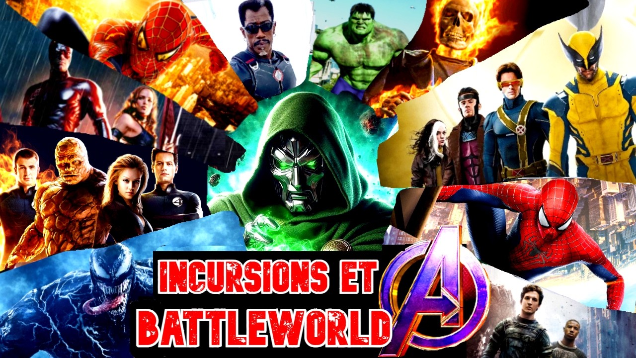Les 10 INCURSIONS qui vont CHANGER le MULTIVERS dans SECRET WARS