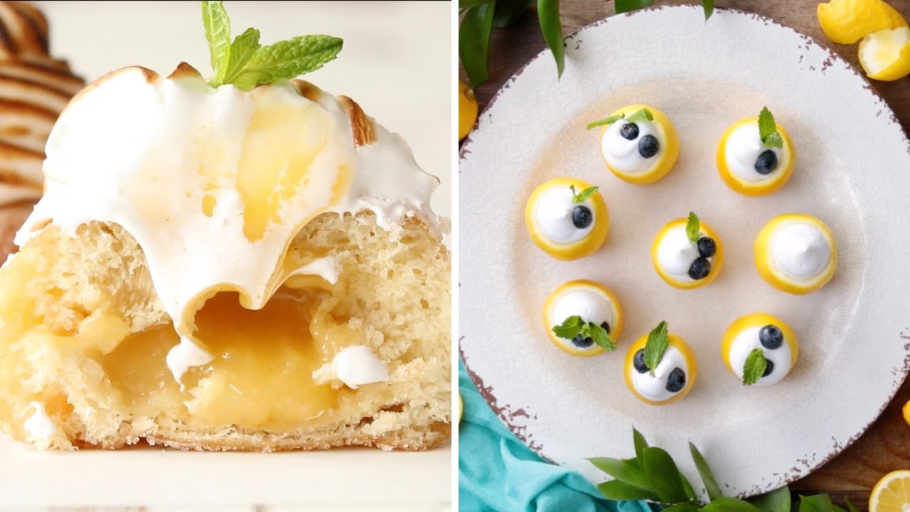 10 Minutes of Mesmerizing Lemon Desserts