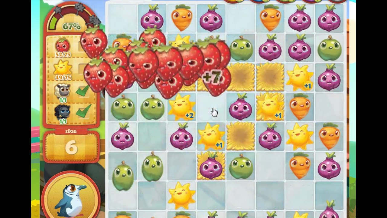 Farm Heroes Saga Level 849 no Booster by Michi G