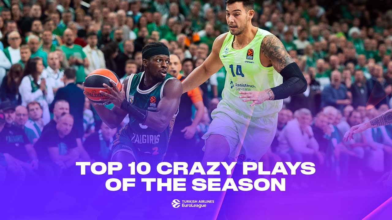 Top 10 CRAZY PLAYS of the SEASON | 2024-25 Turkish Airlines EuroLeague