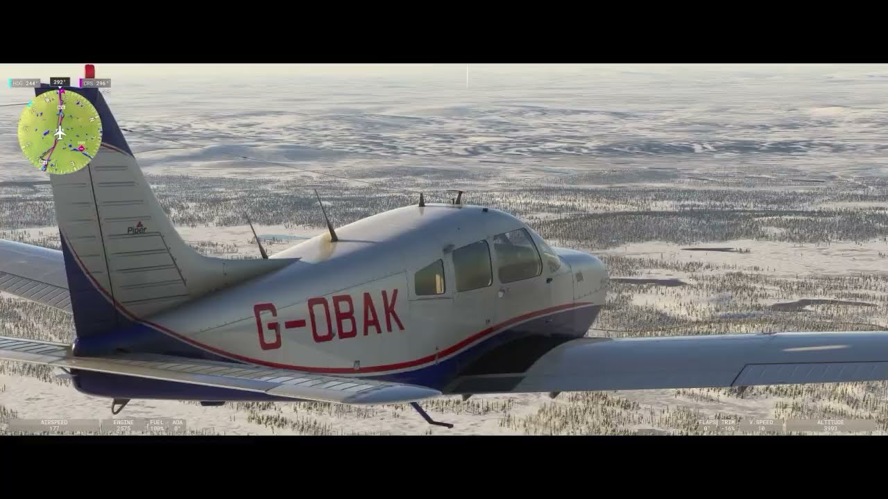 VFR Kittila (EFKT) to Tromso (ENTC)