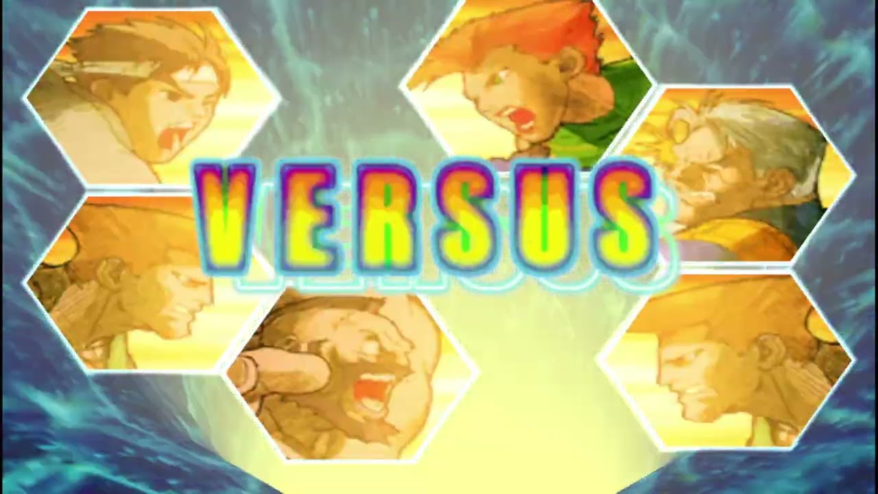 Street Fighter Team Score Attack Run - Marvel vs Capcom 2