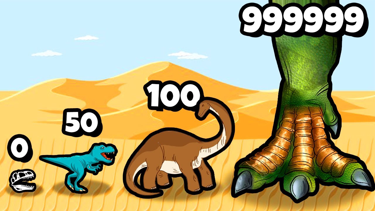 ЭВОЛЮЦИЯ СИЛЫ ДИНОЗАВРА, МАКСИМАЛЬНЫЙ УРОВЕНЬ! | Dino Domination