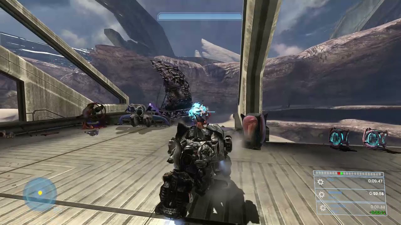 MCC - Halo 3 The Ark Legendary Speedrun 16:20
