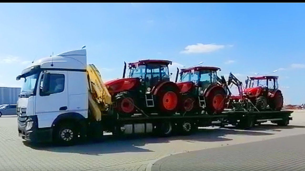 Załadunek ciągników rolniczych | Rolmech