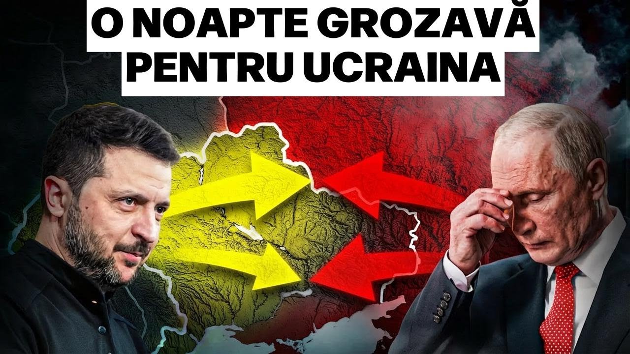 Rusia a dat de un dezastru total în Ucraina, noaptea trecută