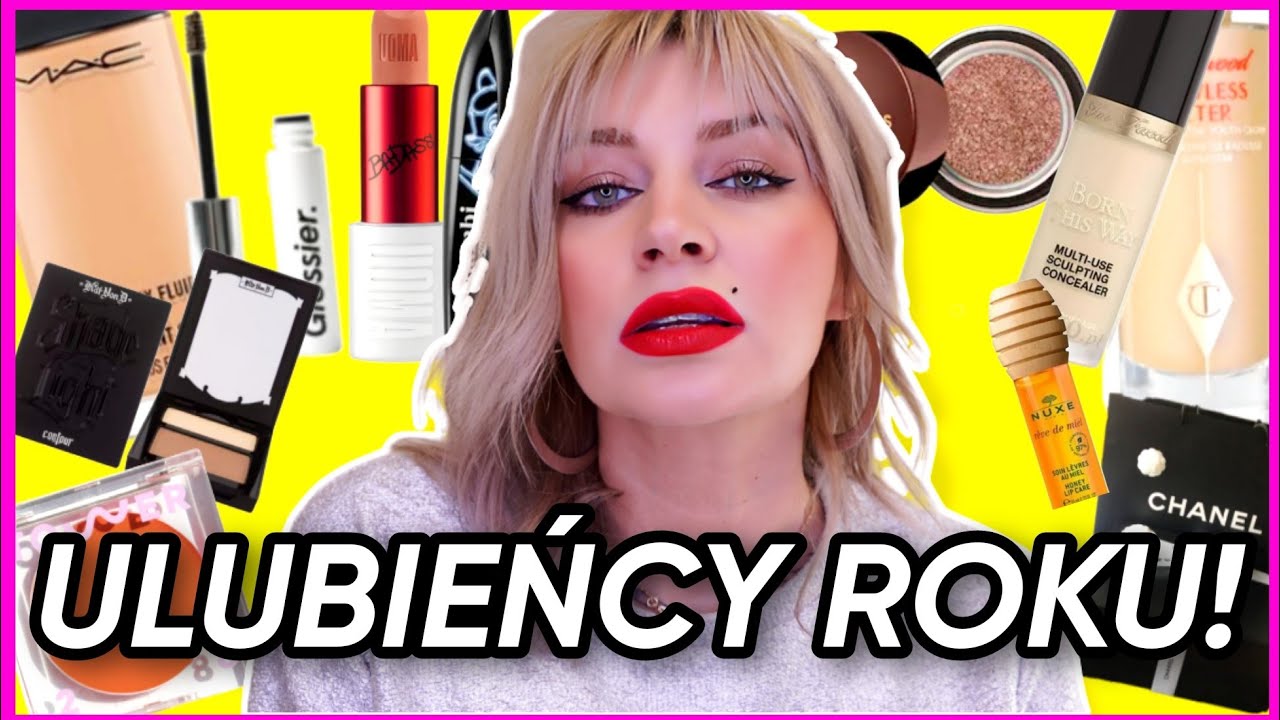 🔴 OMG!! ULUBIEŃCY ROKU 2022 + TANIE ZAMIENNIKI!  ❤️🥂 NAJLEPSZE KOSMETYKI DO MAKIJAŻU ThePinkRook