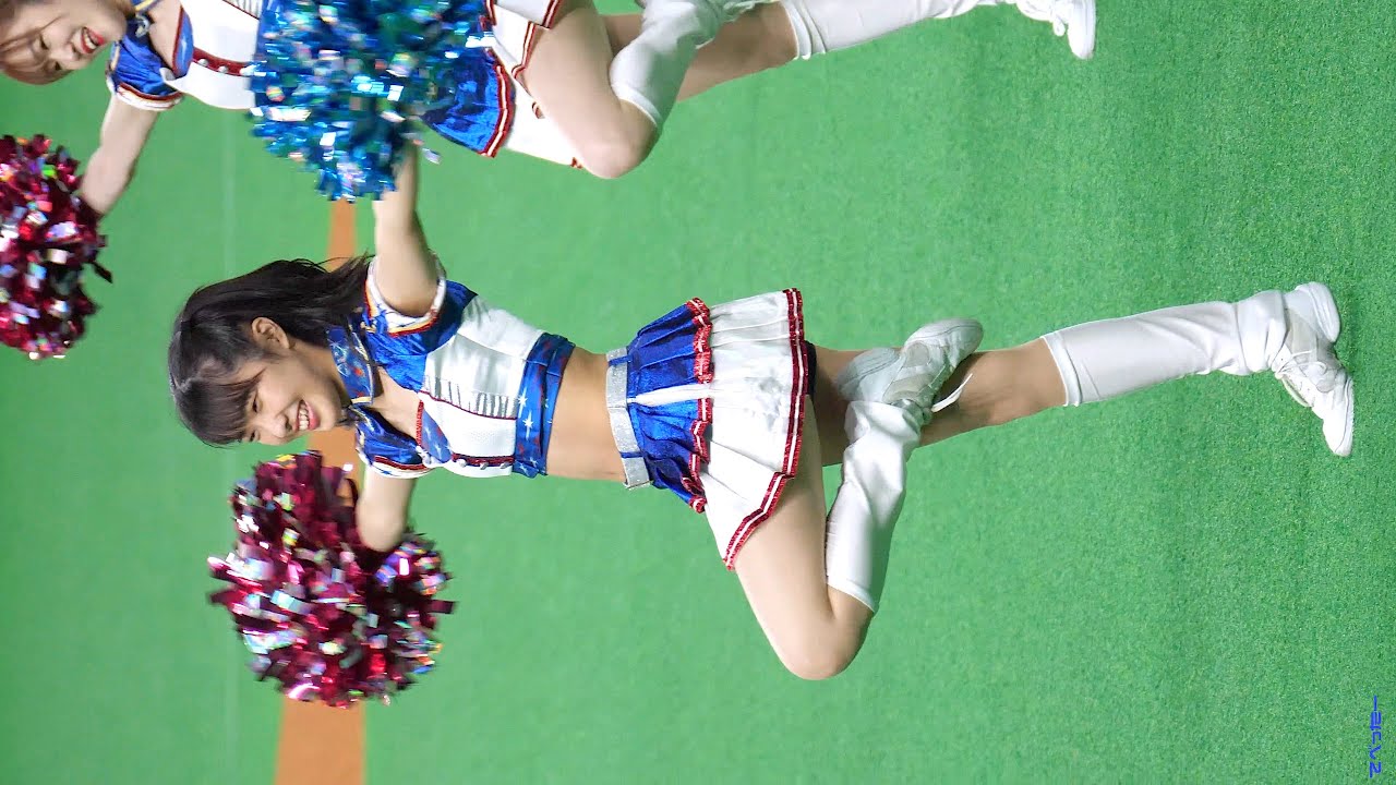 ≪4k≫  2021.6.11.  ファイターズガール  西崎 光(ひかる)ちゃん. 札幌ドーム.
