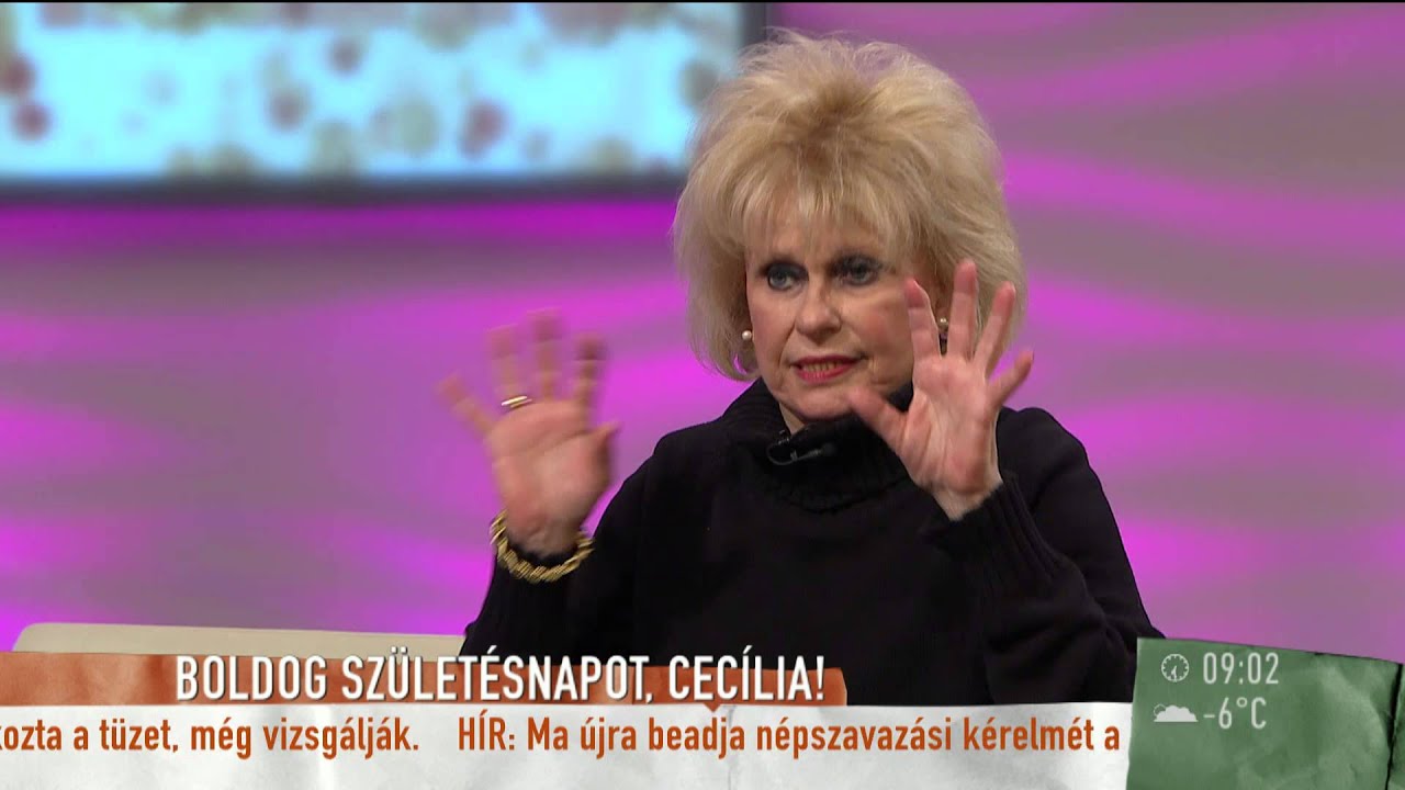 Esztergályos Cecília: ˝Amikor csöndben vagyok, baj van...˝ - 2015.01.27. - tv2.hu/mokka
