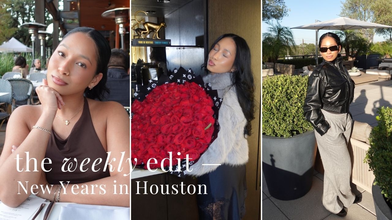 New Year in Houston | Food, Matcha, Shopping, NYE Dinner & Cozy Reset