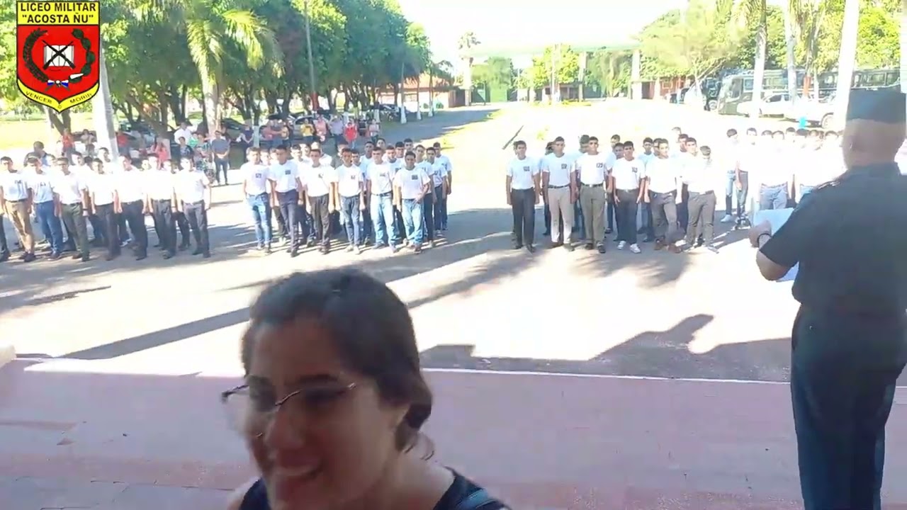 Lectura de la lista de Aspirantes a Cadetes del LICEMIL 2023