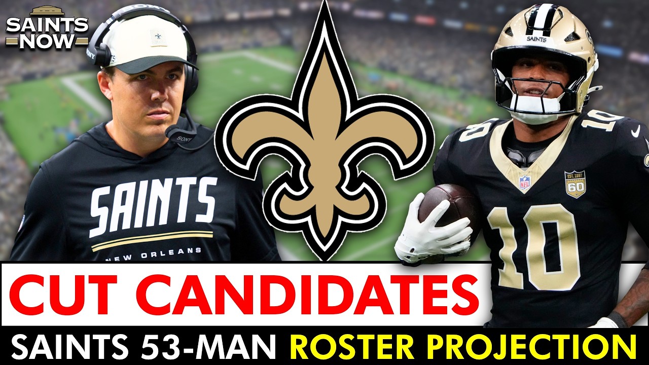 Saints Cut Candidates After Dallas Cowboys Preseason Game | FINAL Saints 53-Man Roster Projection