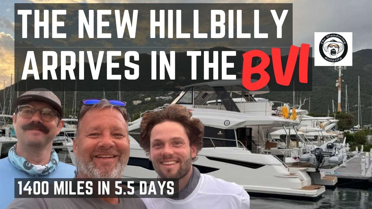Новая яхта Wandering Hillbilli прибыла на Британские Виргинские острова — наша новая яхта Aquila ...