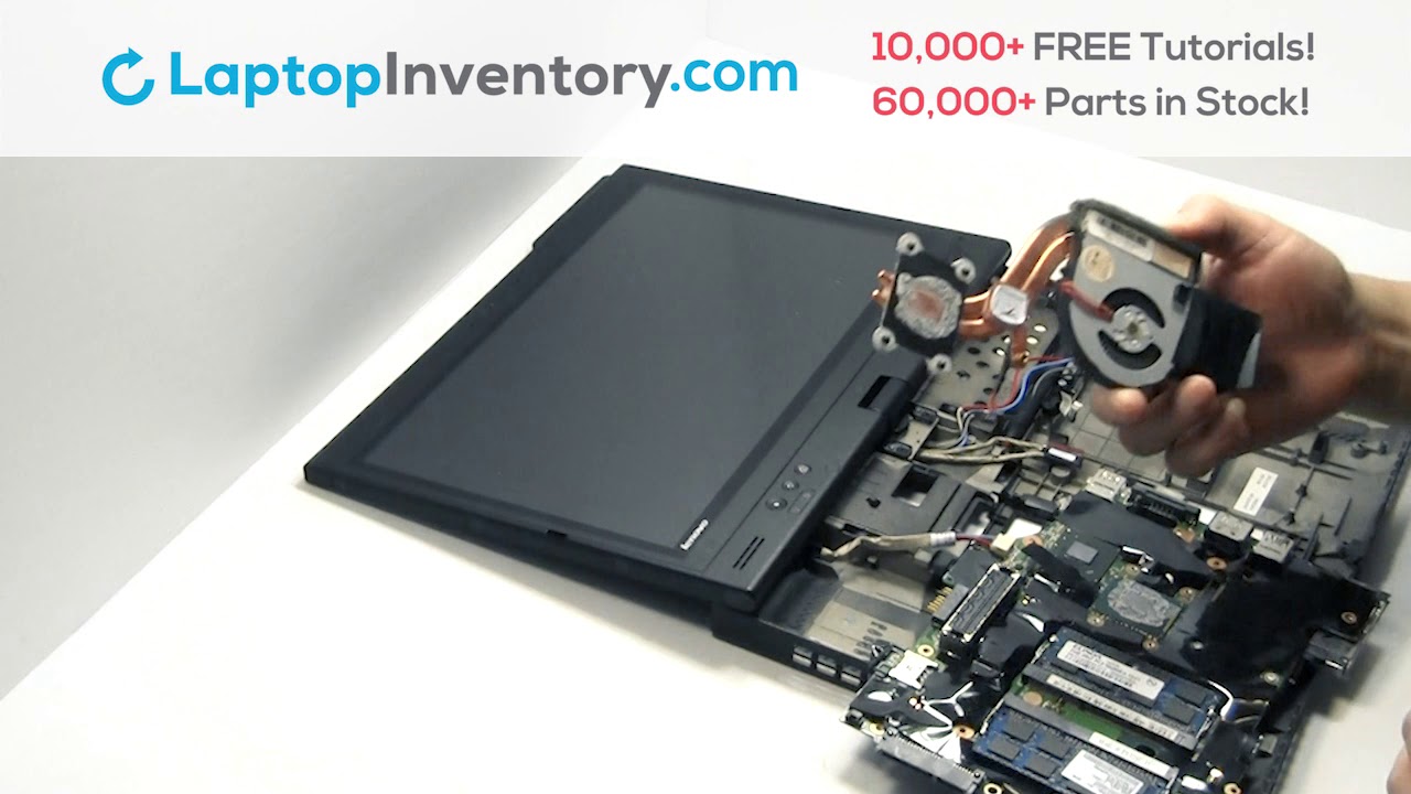 Lenovo ThinkPad X230 Fan Replacement - Heatsink Motherboard Installation Guide Install Laptop T530