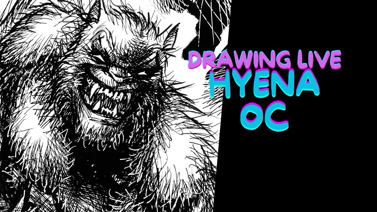 Drawing live - HYENA