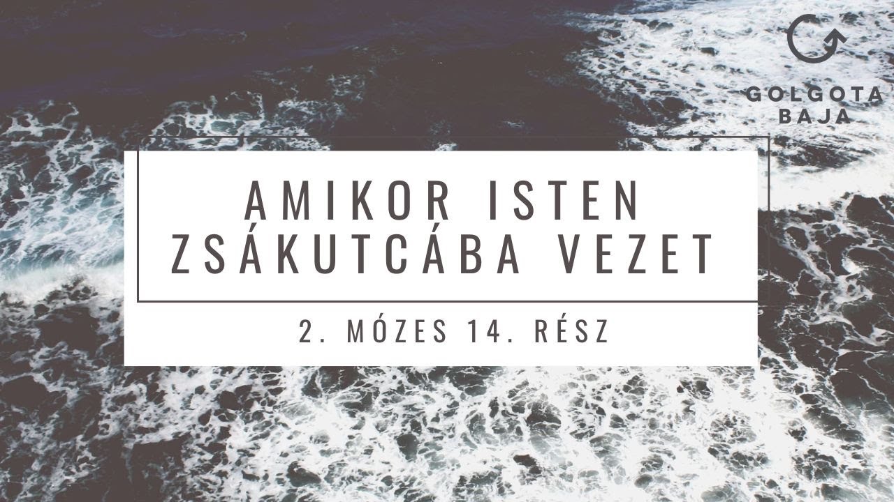 Amikor Isten zsákutcába vezet | 2. Mózes 14. rész | Szabó Krisztián | 2025.10.12.