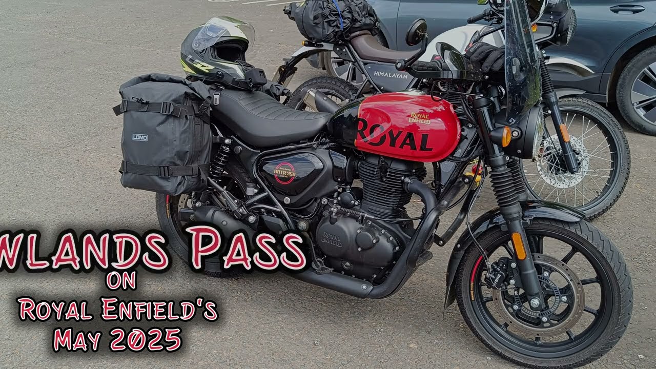 Newlands Pass May 2025 on Royal Enfield's. Hunter 350, Himalayan 411, Part 7.