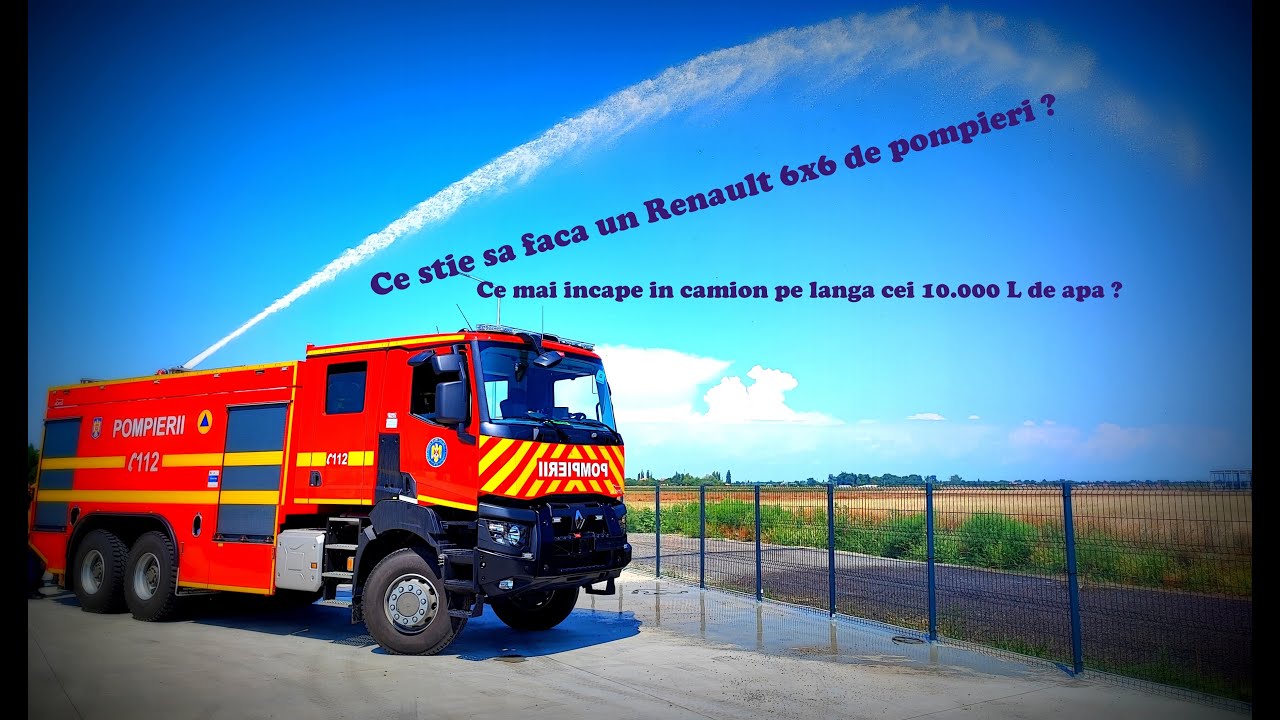 🚒Noile autospeciale de pompieri 2022 - Unde incap 10.000 litri de apa? Ce dotari mai au? Vezi video!