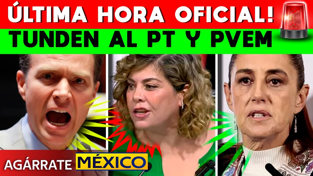 ¡SE ACABO! PRESIDENTA ENVIARÁ REFORMA ELECTORAL. TRUENA ALIANZA MORENA CON PT Y PVEM PARA EL 2027