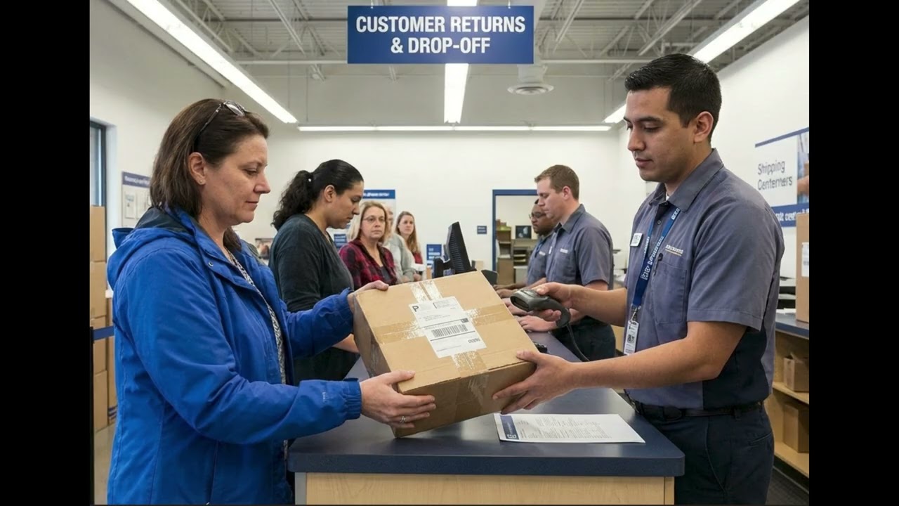 How to perform customer return pickups