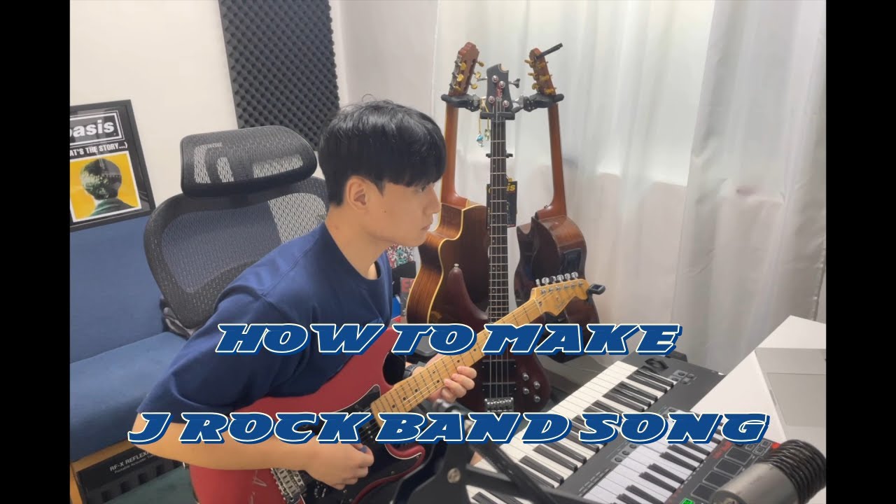 HOW TO MAKE A J-ROCK BAND SONG  / Sekai No Owari, Official髭男dism, Mrs.GREEN APPLE, 윤하 / FLP