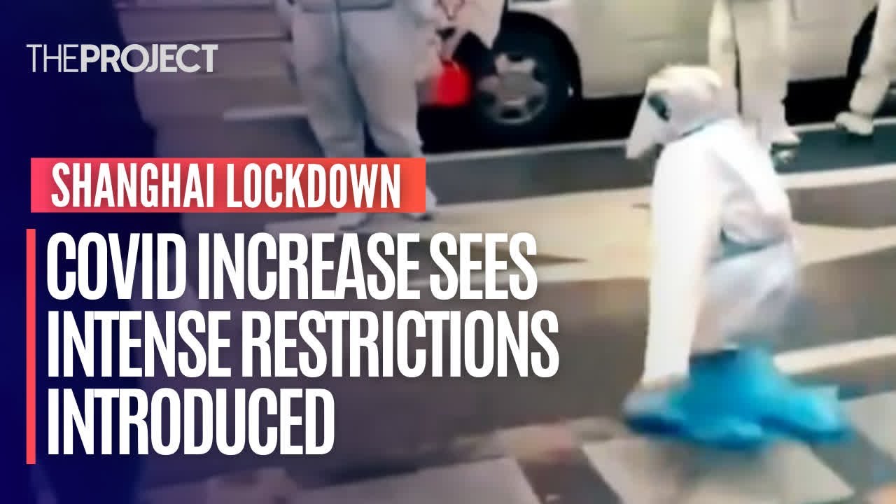 Shanghai In The World's Largest Lockdown Following COVID Cases Increase